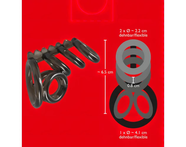 Bad Kitty - tüskés pénisz- és heregyűrű