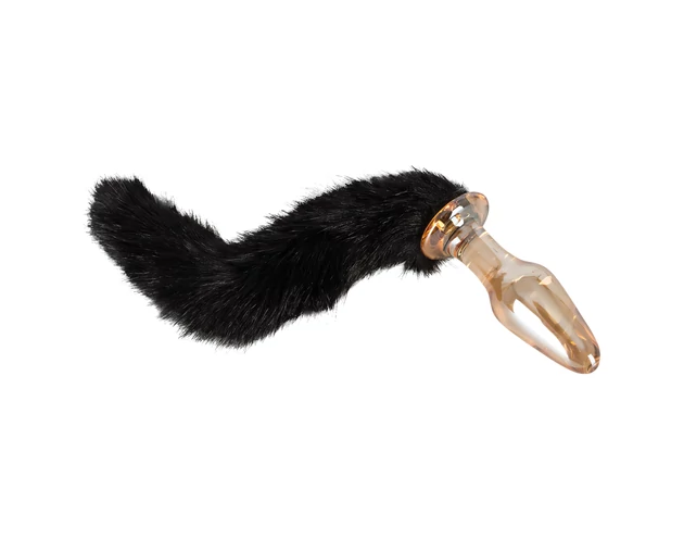 You2Toys - Üveg anál plug cicafarokkal