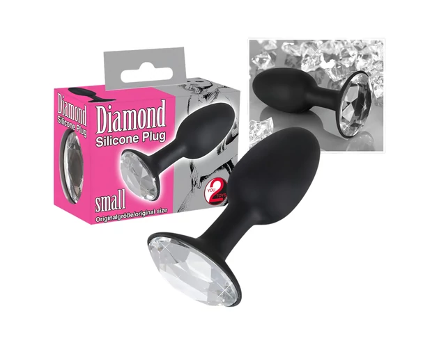 You2Toys - Diamond - szilikon anál plug (kicsi)