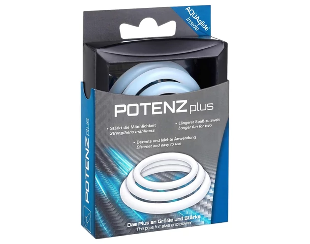 POTENZplus péniszgyűrű - szett (3db)
