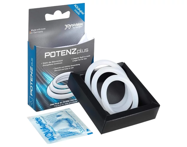 POTENZplus péniszgyűrű - szett (3db)