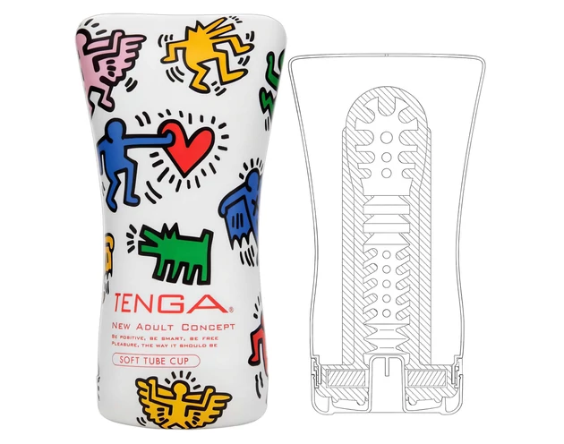 TENGA Keith Haring - Soft Tube