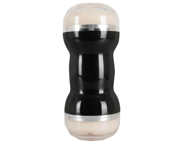 You2Toys - Pussy and Ass - dupla maszturbátor (fekete)