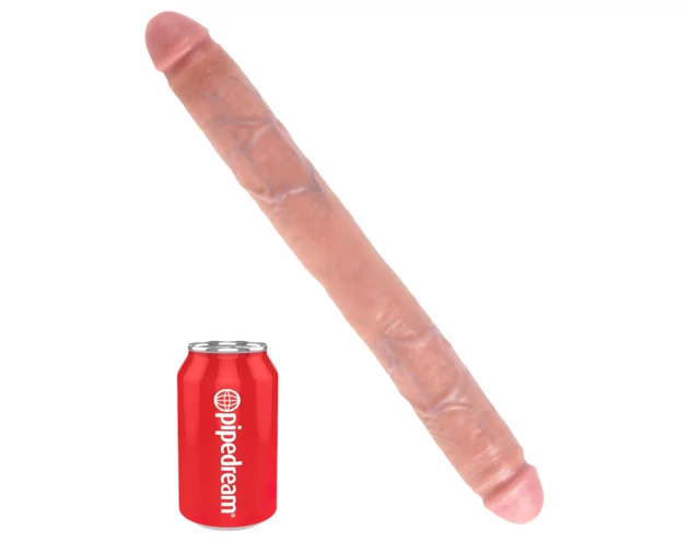 King Cock 16 páros nagy dildó (41 cm) - natúr