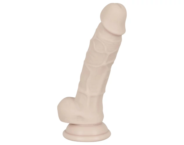 You2Toys - Szilikon tapadókorongos dildó - közepes (natúr)