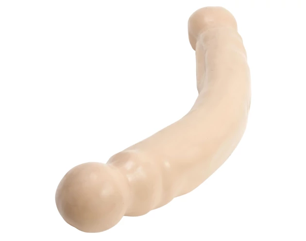 Doc Johnson dupla dildó - natúr (30,5cm)
