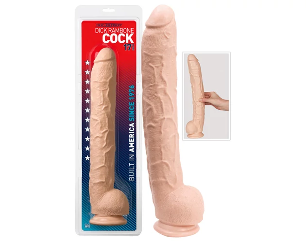 Rambó óriás dildó (42 cm)