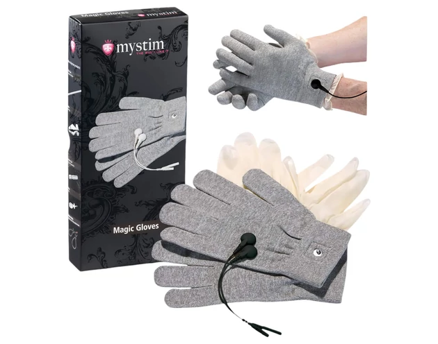 mystim Magic Gloves - elektro kesztyű (1pár)