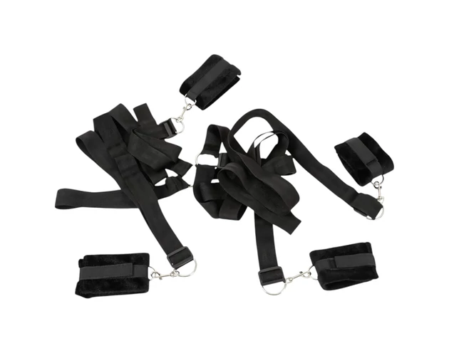 Bad Kitty - plüss ágyhoz kötöző szett (5 részes)