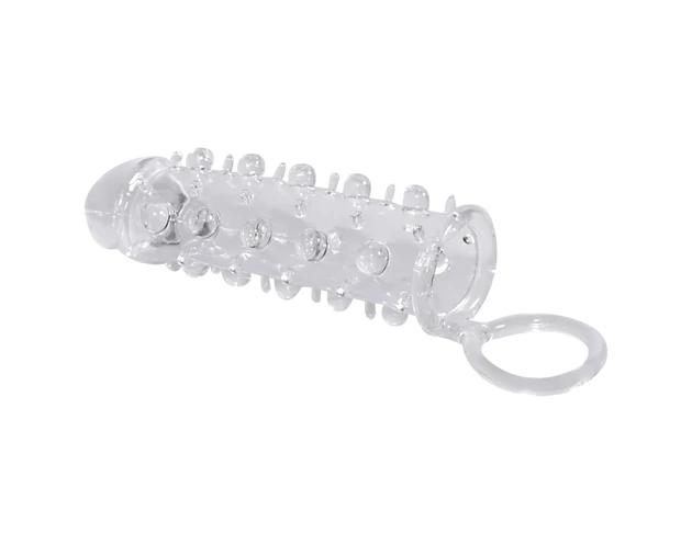 Heregyűrűs péniszköpeny - Crystal Skin