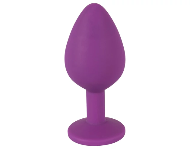 Colorful JOY - szilikon anál plug - közepes (lila)