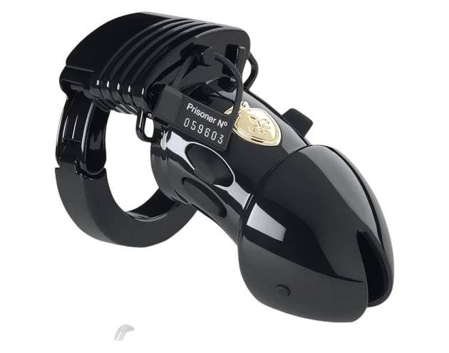 mystim Black Edition PUBIC ENEMY No 1 - elektro pénisz ketrec