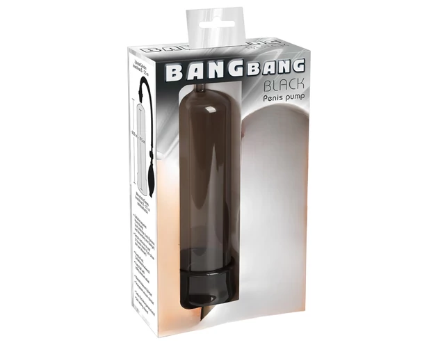 Bang Bang péniszpumpa - fekete