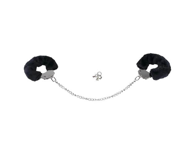 You2Toys - Plüss bilincs hosszú lánccal - fekete