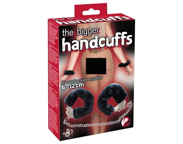 You2Toys - Plüss bilincs hosszú lánccal - fekete