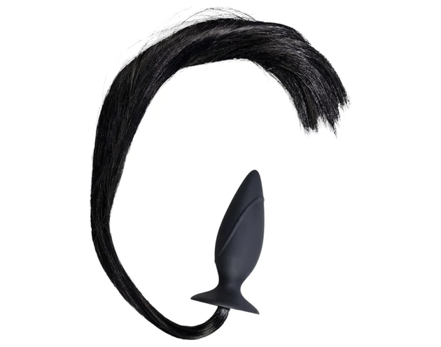 You2Toys - HORNY Pony - anál plug és lófarok (fekete)