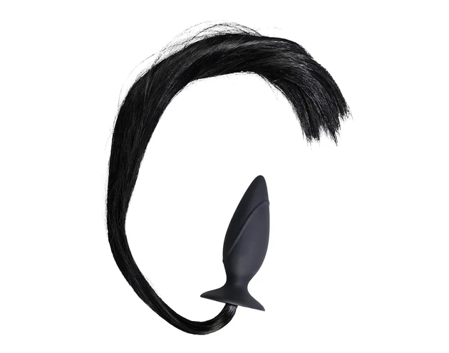 You2Toys - HORNY Pony - anál plug és lófarok (fekete)