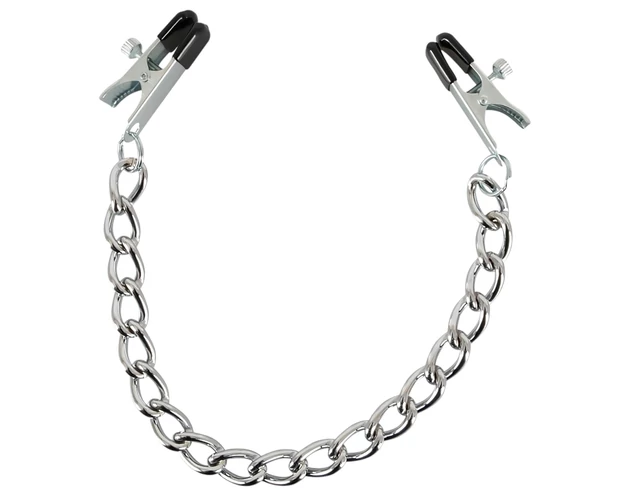 Bad Kitty - láncos állítható csipesz