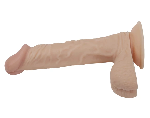NMC 8 - Élethű makkos dildó (23cm)