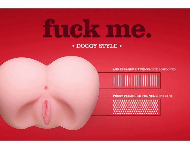 You2Toys - fuck me Doggy Style - élethű popsi (natúr)