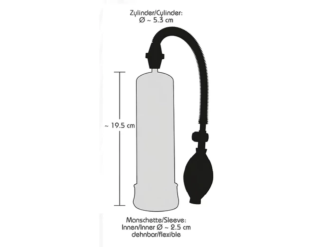 Bang Bang péniszpumpa - átlátszó