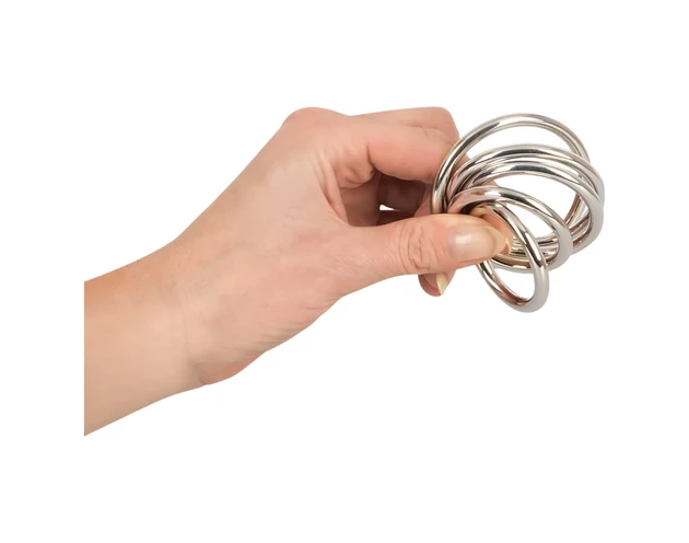 Bad Kitty - fém péniszgyűrű szett (5 részes)