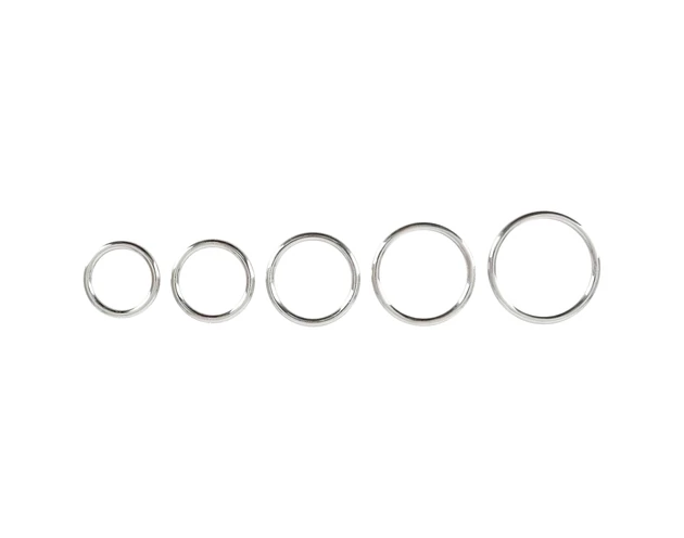 Bad Kitty - fém péniszgyűrű szett (5 részes)