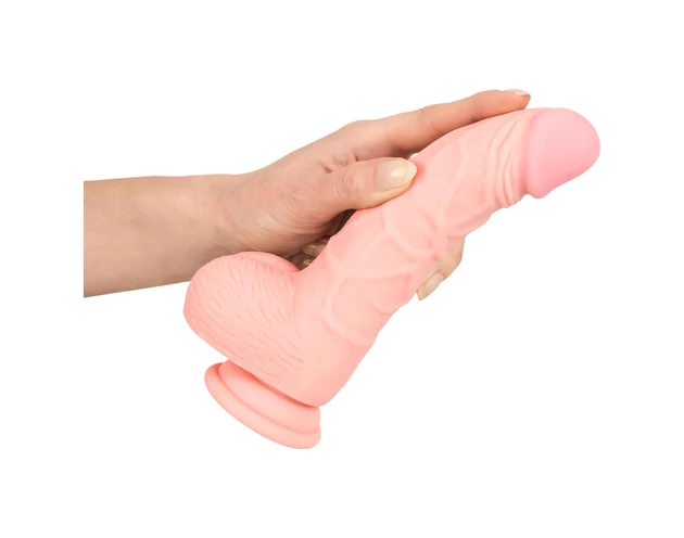 Medical - orvosi szilikon dildó (20cm) - natúr