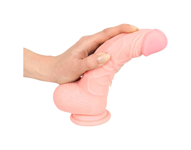 Medical - orvosi szilikon dildó (20cm) - natúr