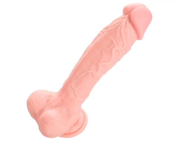 Medical - orvosi szilikon dildó (24cm) - natúr