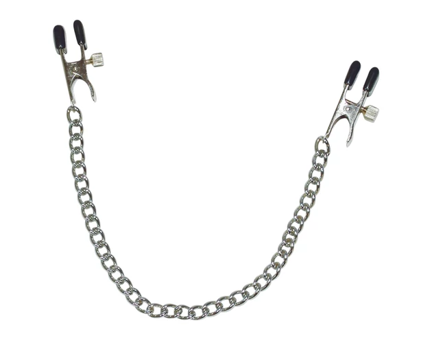 Láncos, állítható csipesz