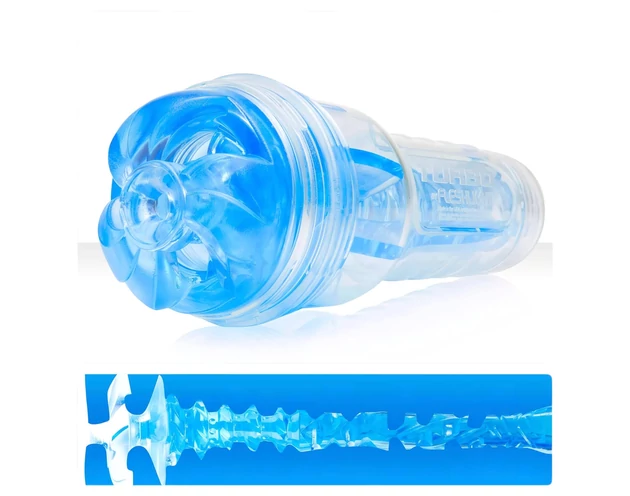 Fleshlight Turbo Thrust - szívó maszturbátor (kék)