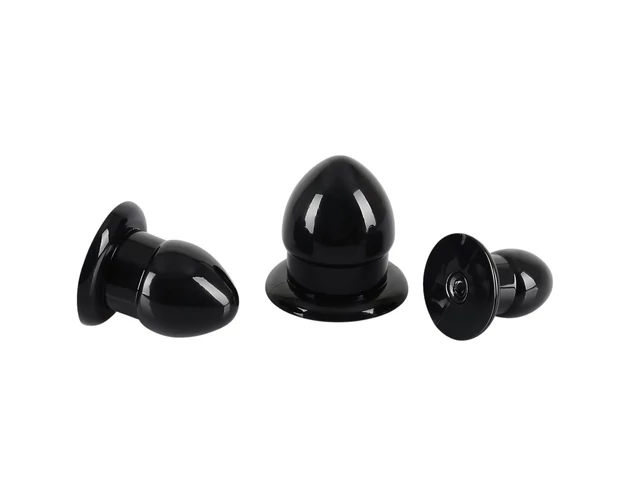 You2Toys - Stretching Plug Kit - anál plug szett - 3db (fekete)