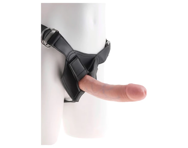 King Cock Strap-on 8 - felcsatolható dildó - natúr