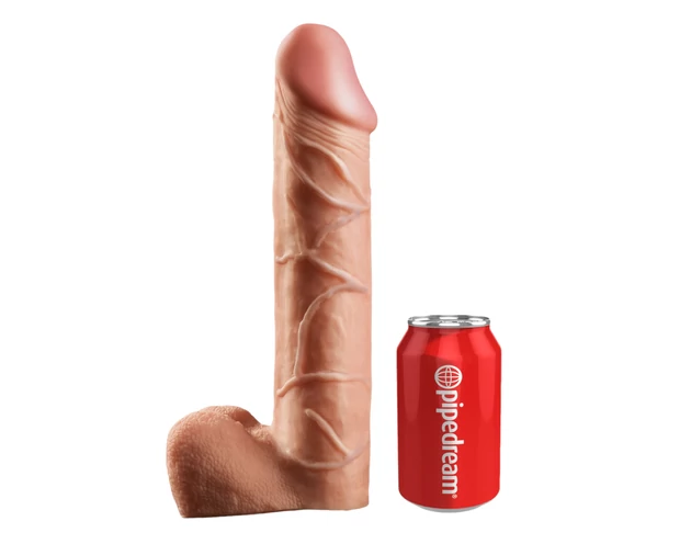 King Cock Strap-on 12 - felcsatolható dildó hámmal (30cm)