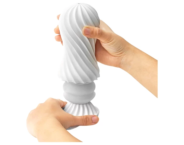 TENGA Flex - maszturbátor (fehér)