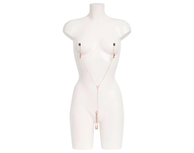 A szabadság ötven árnyalata - All Sensation mell- és szeméremcsipesz