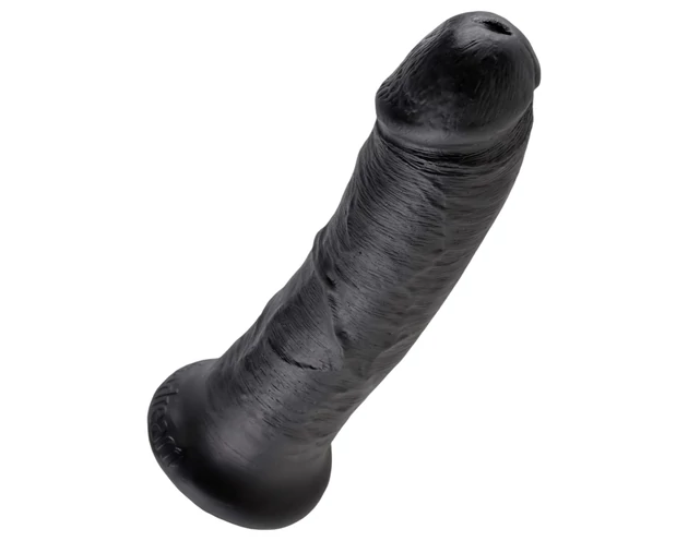 King Cock 8 dildó (20 cm) - fekete