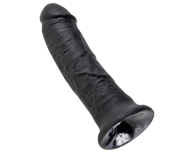 King Cock 8 dildó (20 cm) - fekete