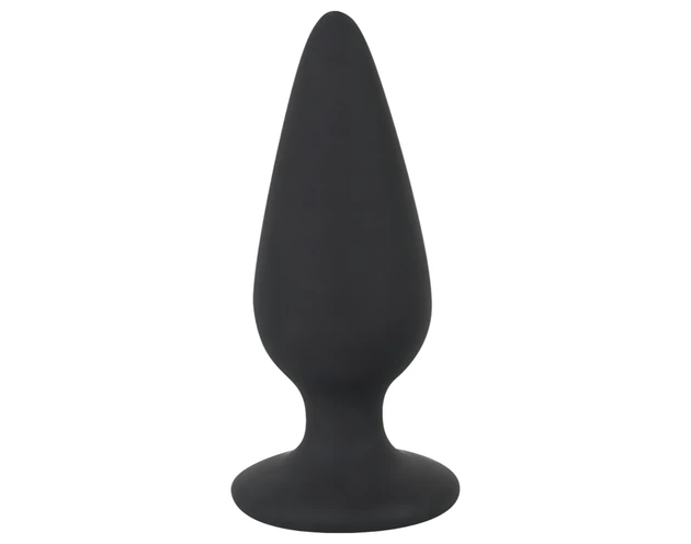 Black Velvet Heavy - 40g-os anál plug (fekete)