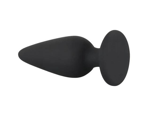 Black Velvet Heavy - 40g-os anál plug (fekete)