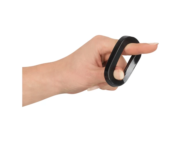 Rebel Ball - pénisz- heregyűrű és nyújtó szett - (fekete)