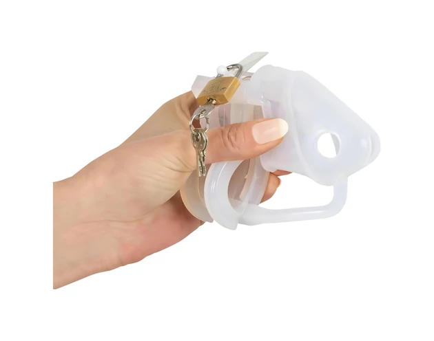 You2Toys - Peniscage - szilikon pénisz ketrec (fehér)