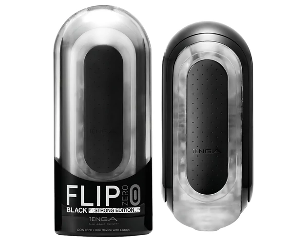 TENGA Flip Zero - szuper-maszturbátor (fekete)