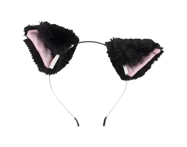 Bad Kitty - cicás anál plug szett - (fekete)