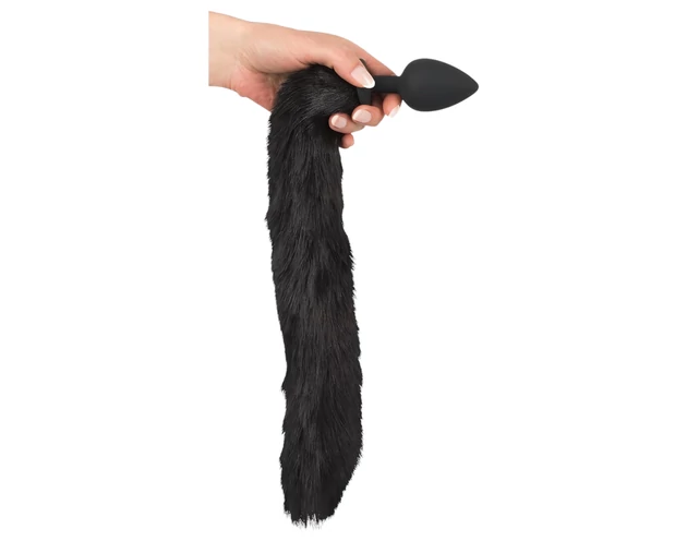 Bad Kitty - cicás anál plug szett - (fekete)