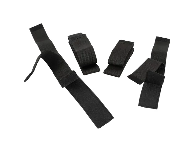 Bad Kitty - kezek a lábakhoz kötöző szett (fekete)