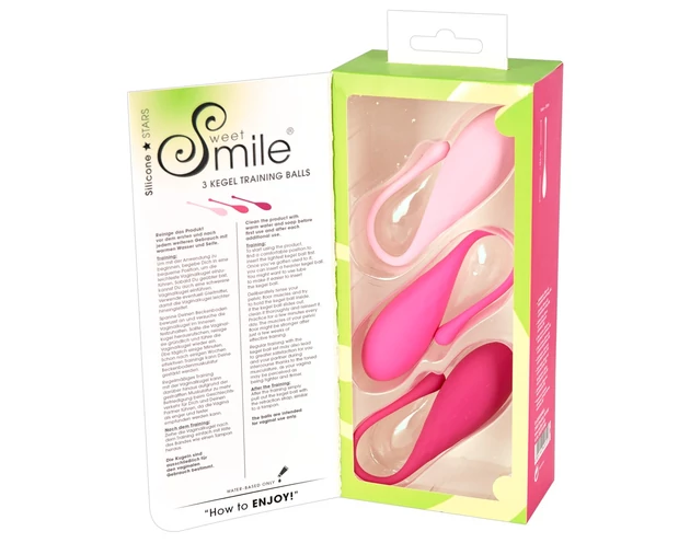 SMILE 3 Kegel - gésagolyó szett (3 részes)
