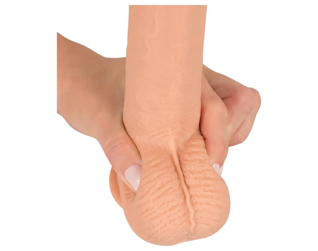 realistixxx - tapadókorongos élethű dildó (22cm) - natúr