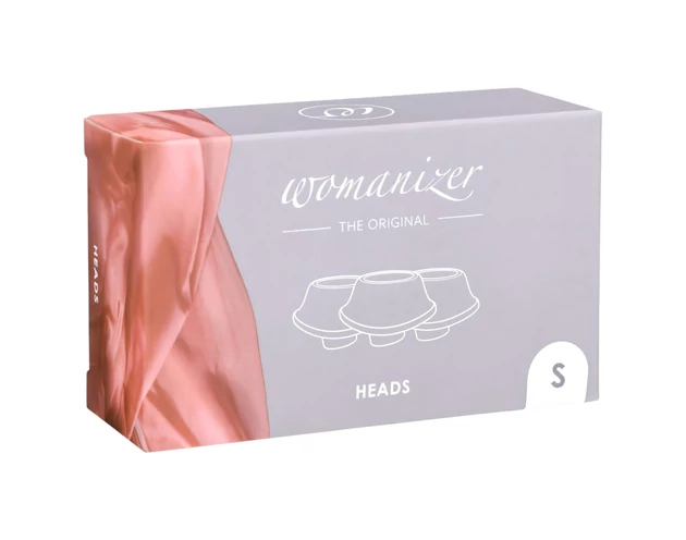 Womanizer Premium S - pótszívóharang szett - fehér (3db)